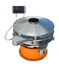 Circle Ultrasonic Vibration Sieve Shaker Machine for Chemical Powders SS304